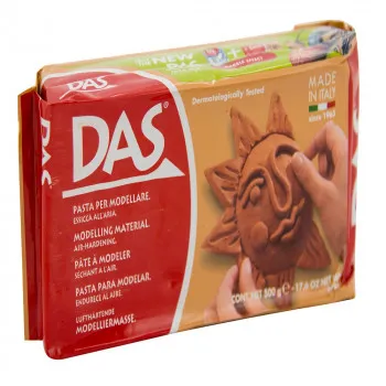 GLINAMOL MODELIRANA MASA BRAON 500G DAS 3 
