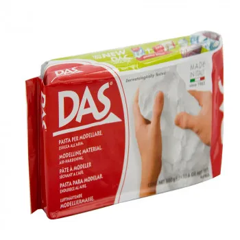 GLINAMOL MODELIRANA MASA BELA 500G DAS 38 