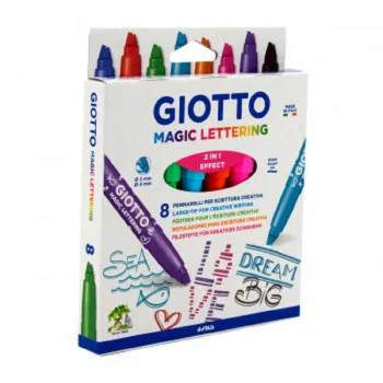 GIOTTO FLOMASTER 8/1  MAGIC LETTERING 4265 
