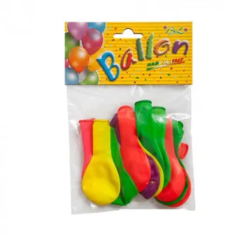 BASSO LUIGI BALONI FLOROSCENTNI 10 KOM 23 CM 
