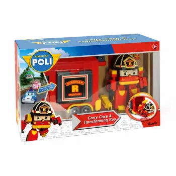 ROBOCAR KUTIJA ZA CUVANJE I TRANSFORMERS ROY 