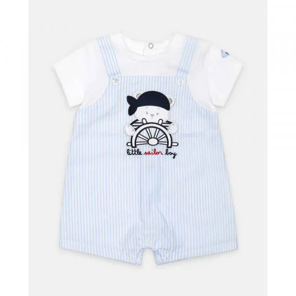 BLUKIDS ZEKA PAGLIACCETTO BOY STRIPES WHITE