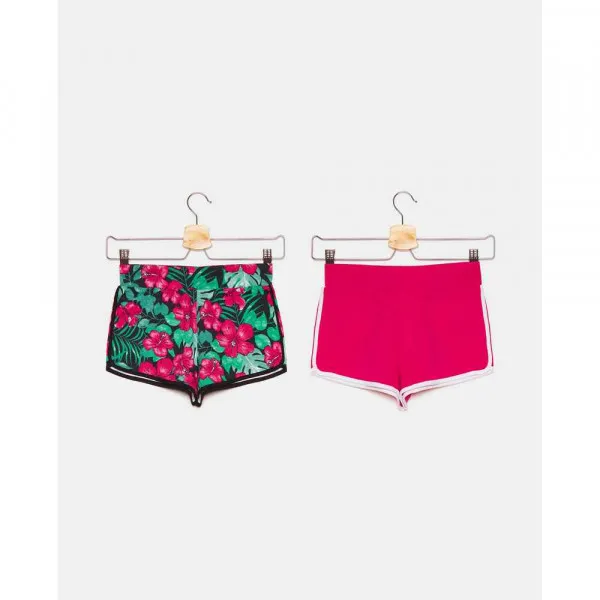 BLUKIDS SORC SHORTS BIPACK +BRIGHT WHITE AOP