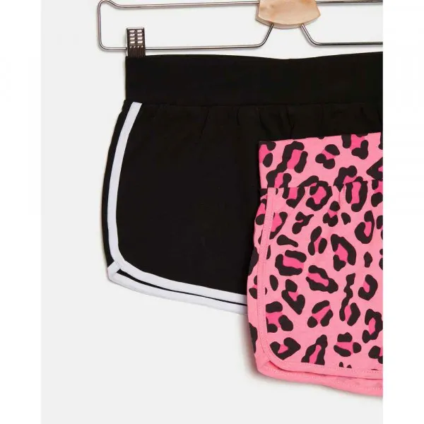 BLUKIDS SORC SHORTS BIPACK +AZALEA PINK FLUOAOP