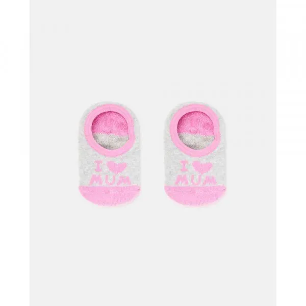 BLUKIDS CARAPE GIRL I LOVE MUM GREY/PINK 