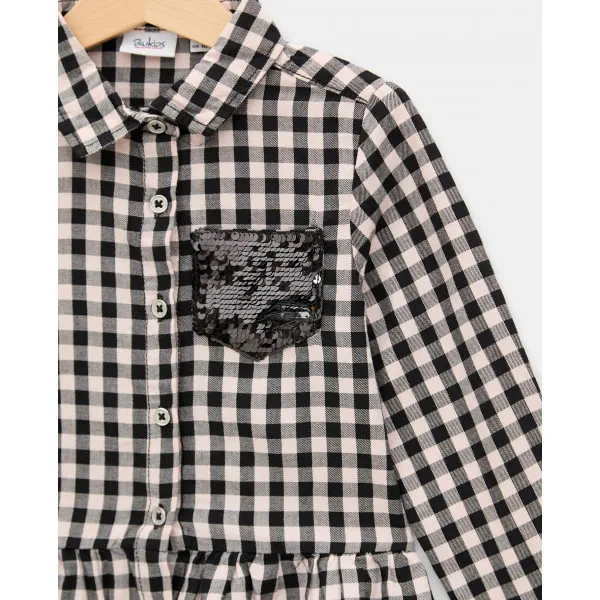 BLUKIDS KOSULJA SHIRT PINK CHECK