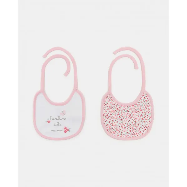 BLUKIDS PORTIKLA 2PK BIB ROSA