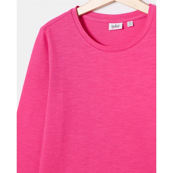 BLUKIDS MAJICA DUG RUKAV T-SHIRT SOLID