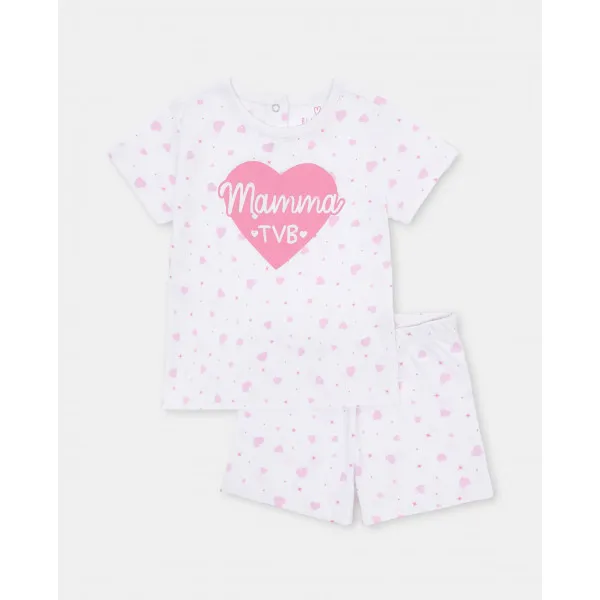 BLUKIDS PIDZAMA SHORT PJA GIRL MAMMA