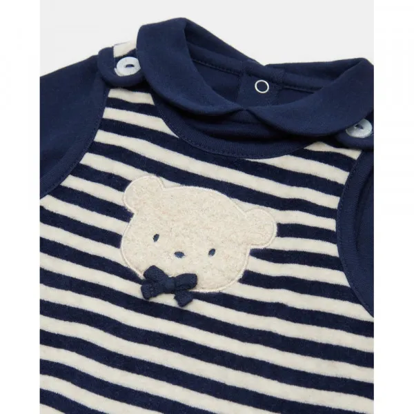 BLUKIDS SET MAJICA I ZEKA MARITIME BLUE