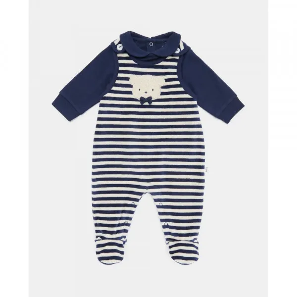 BLUKIDS SET MAJICA I ZEKA MARITIME BLUE