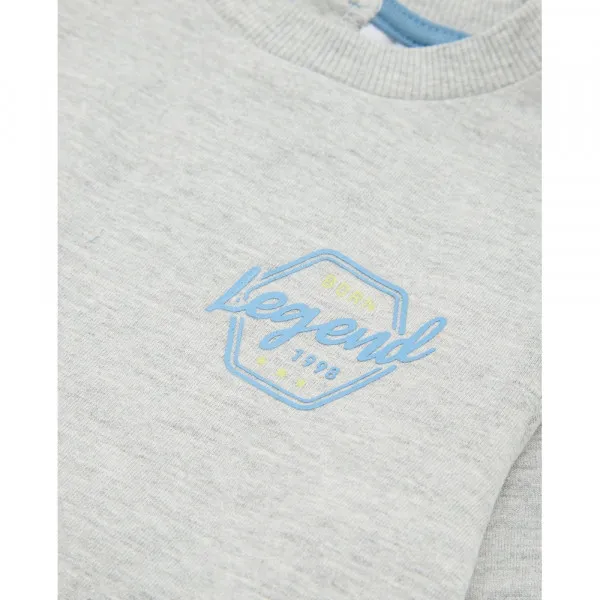 BLUKIDS TRENERKA LIGHT GREY MELANGE