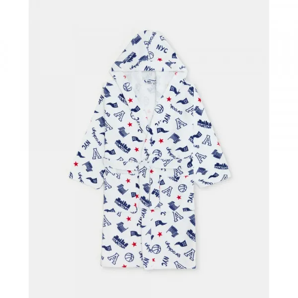 BLUKIDS BADEMANTIL BRIGHT WHITE