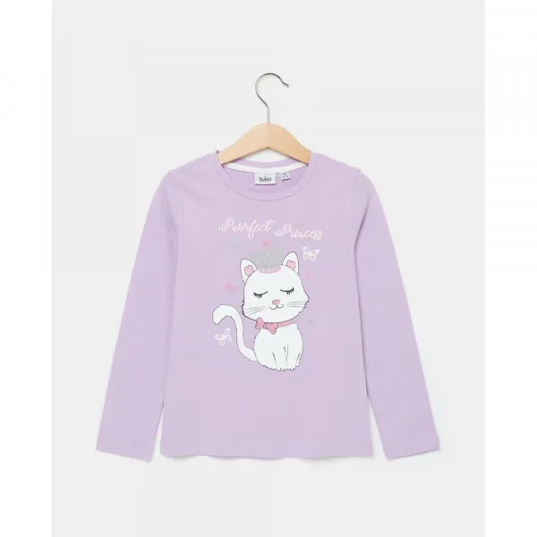 BLUKIDS MAJICA DUG RUKAV ORCHID PETAL