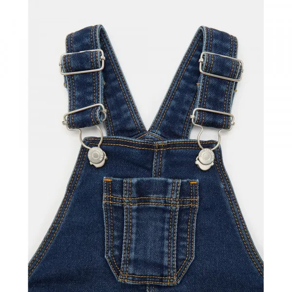 BLUKIDS FARMERKE NA TREGERE FADED DENIM
