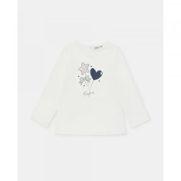 BLUKIDS MAJICA DUG RUKAV COCONUT MILK