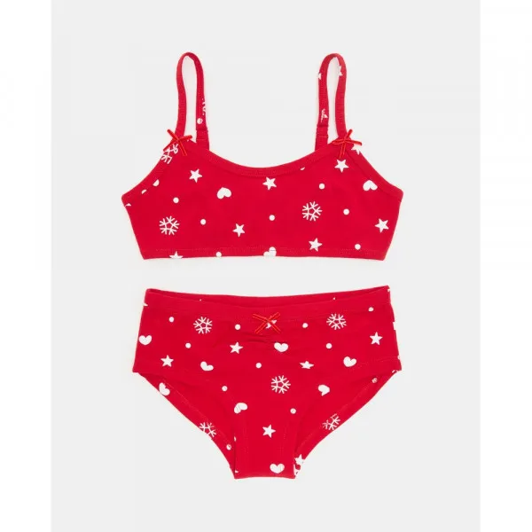 BLUKIDS SET BRUSHALTER I GACICE TANGO RED