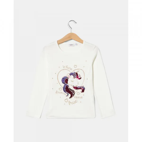 BLUKIDS MAJICA DUG RUKAV SNOW WHITE