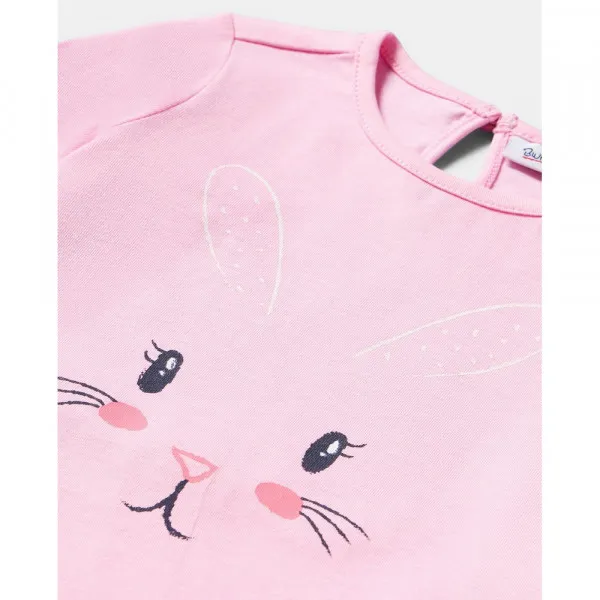 BLUKIDS MAJICA DUG RUKAV 2 KOM PRISM PINK