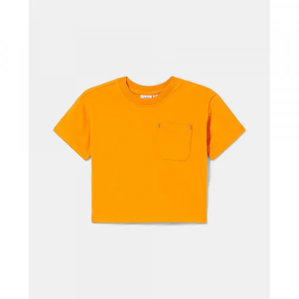 BLUKIDS MAJICA DUG RUKAV PERSIMMON ORANGE