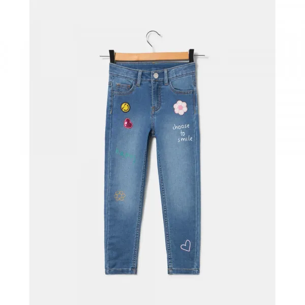 BLUKIDS FARMERKE LIGHT BLUE