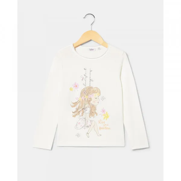 BLUKIDS MAJICA DUG RUKAV SNOW WHITE