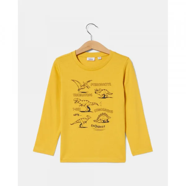 BLUKIDS MAJICA KRATAK RUKAV SPICY MUSTARD
