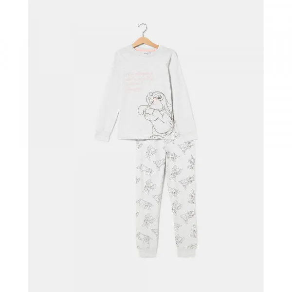 BLUKIDS PIDZAMA GREY MELANGE