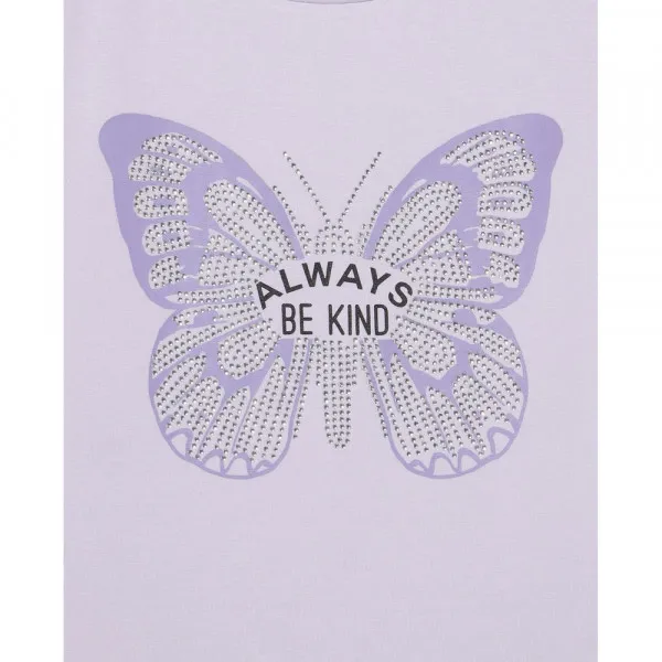 BLUKIDS MAJICA KRATAK RUKAV PASTEL LILAC