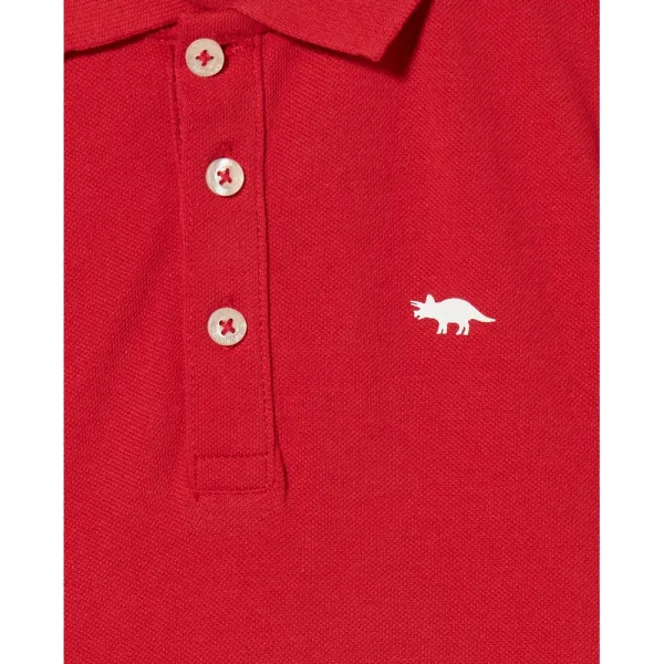 BLUKIDS MAJICA POLO KRATAK RUKAV ROCOCCO RED 
