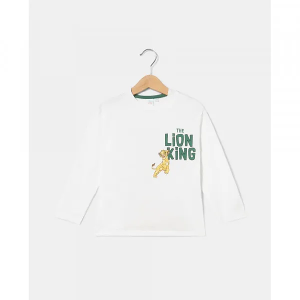BLUKIDS MAJICA DUG RUKAV BRILLIANT WHITE 