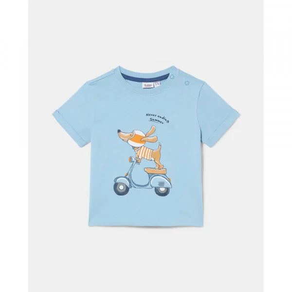BLUKIDS MAJICA KRATAK RUKAV DUSK BLUE 