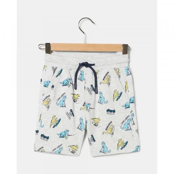 BLUKIDS SORTS LIGHT GREY MELANGE 