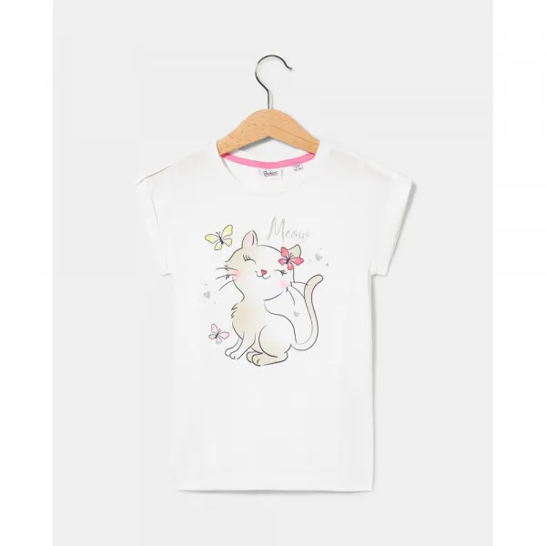 BLUKIDS MAJICA KRATAK RUKAV BRIGHT WHITE 
