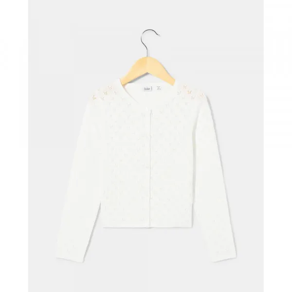 BLUKIDS KARDIGAN BRIGHT WHITE 