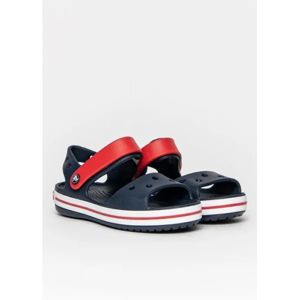 CROCS SANDALE NAVY/RED