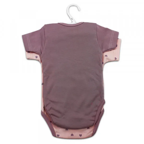 KIDZZ BODI 2X SRCE/LILA 