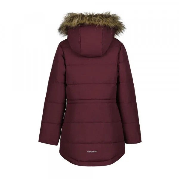 ICEPEAK KEMAH JR PARKA CHILDREN BURGUNDY