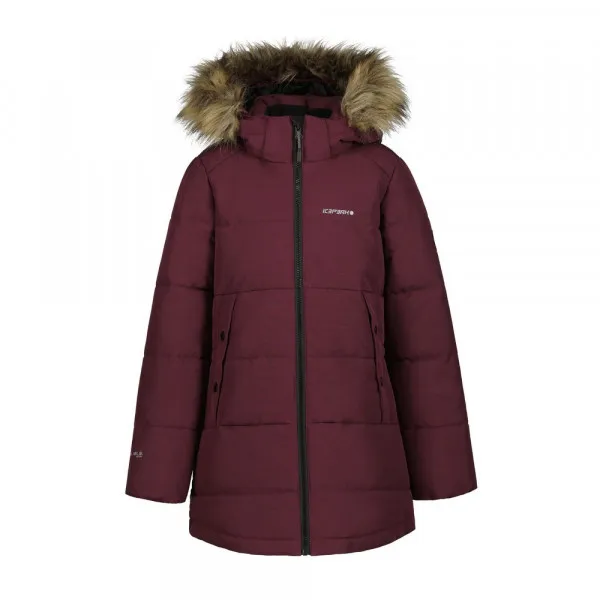 ICEPEAK KEMAH JR PARKA CHILDREN BURGUNDY