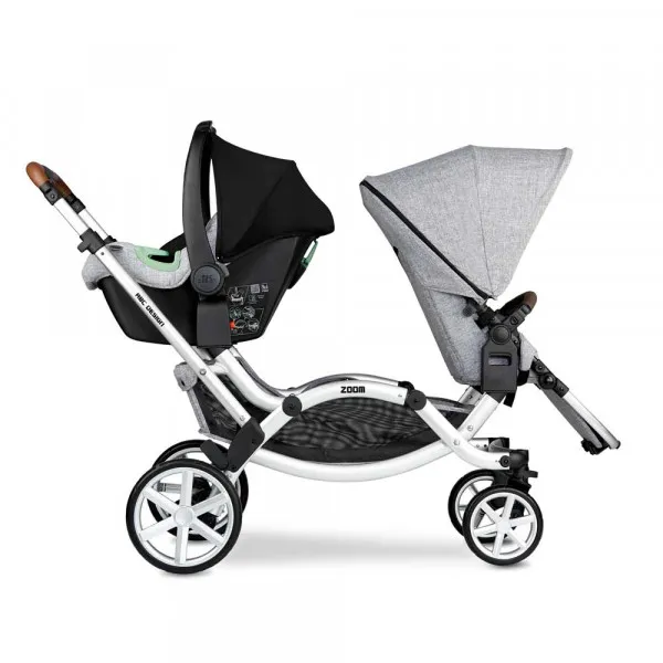 ABC DESIGN KOLICA ZA BLIZANCE ZOOM GRAPHITE GREY
