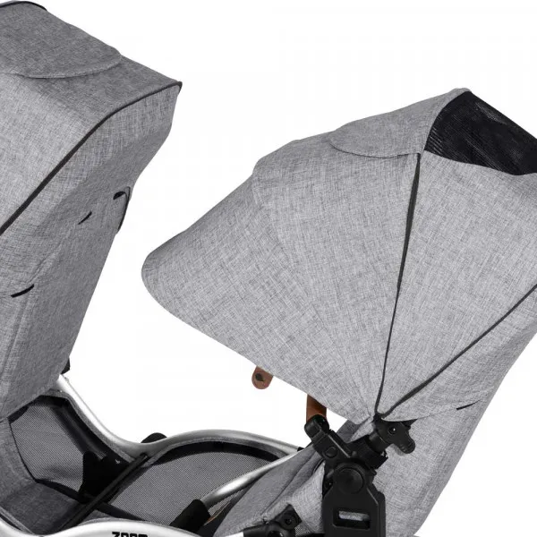 ABC DESIGN KOLICA ZA BLIZANCE ZOOM GRAPHITE GREY