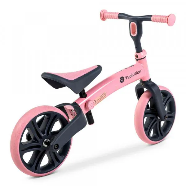 YVOLUTION VELO JUNIOR BALANS BICIKL ROZI 4L/13L/16L CL 2PK