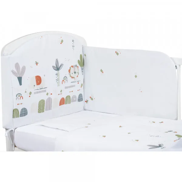 BUBABA POSTELJINA SET 6 DELOVA SLON I LAV 