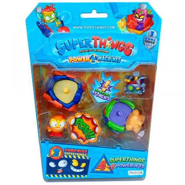 SUPETHINGS POWER MACHINE -BLISTER 4 POWERJET
