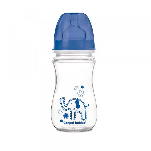 CANPOL BABY FLASICA SIROKI VRAT ANTIKOLIK 35/206 EASY START - COLORFUL ANIMALS 2