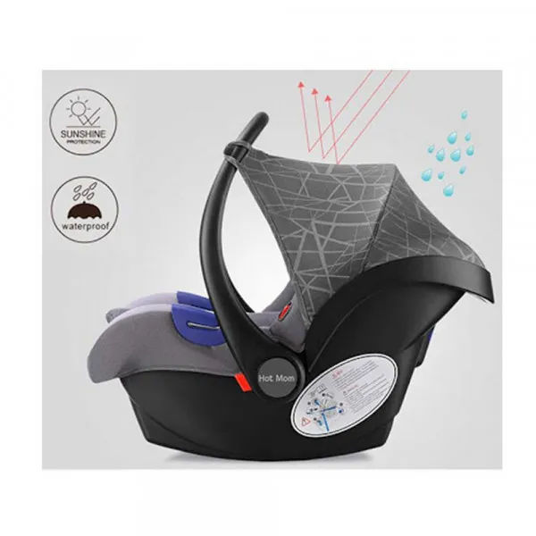 HOT MOM AUTO SEDISTE 0+ (0-13 KG) GREY