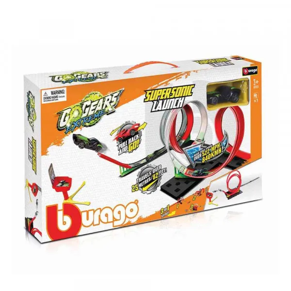 BURAGO GO GEARS EXTREME SUPERSONIC STAZA