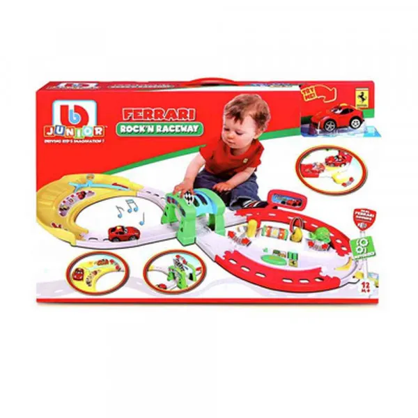 BURAGO JUNIOR ROCK AND RACEWAY SET