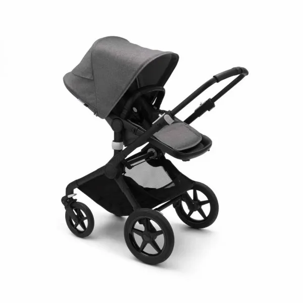 BUGABOO KOLICA DUO SISTEM FOX2 BLACK/GREY MELANGE