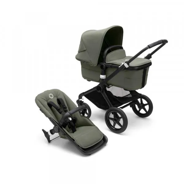 BUGABOO KOLICA FOX 3 COMPLETE BLACK/FOREST GREEN-FOREST GREEN